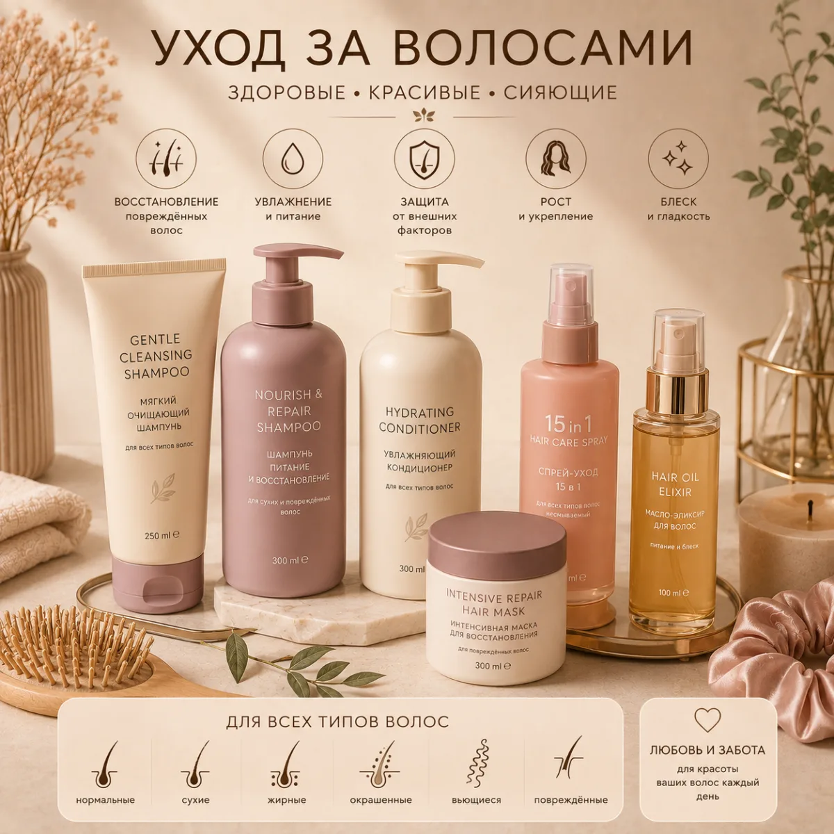 Уход за волосами